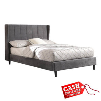 Amelia Bed - Dark Grey