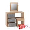 Seville Grey Dressing Table Set Seville Grey Dressing Table Set