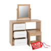 Seville White Dressing Table Set