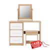 Seville White Dressing Table Set