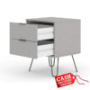 Augusta Grey Bedside Locker