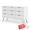 Augusta White 6 Drawer Chest Augusta White 6 Drawer Chest