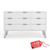 Augusta White 6 Drawer Chest Augusta White 6 Drawer Chest