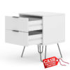 Augusta White Bedside Locker