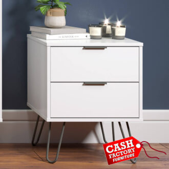 Augusta White Bedside Locker