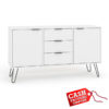Augusta White Medium Sideboard