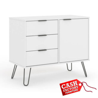 Augusta White Small Sideboard