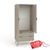 Augusta Driftwood 2 Door Wardrobe Augusta Driftwood 2 Door Wardrobe