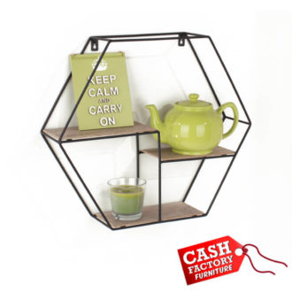 Loft Hexagonal Display Shelf