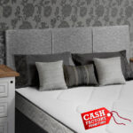 Sophie Headboard - Grey Fabric