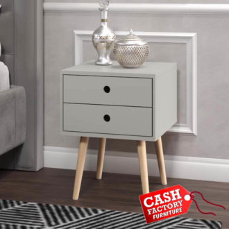 Options Grey - Scandia Bedside Chest