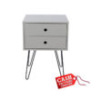 Options Grey – Telford Bedside Chest