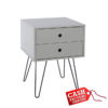 Options Grey – Telford Bedside Chest