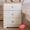 Colorado 3 Drawer Bedside Locker