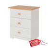 Colorado 3 Drawer Bedside Locker
