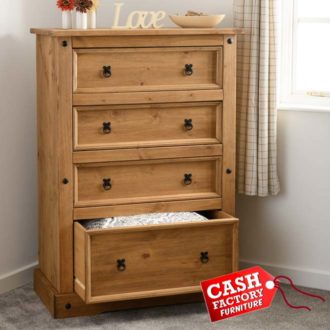 Corona 4 Drawer Chest