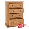 Corona 4 Drawer Chest Corona 4 Drawer Chest