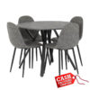 Athens 1+4 Round Dining Set
