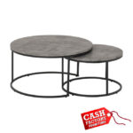 Athens Round Coffee Table Set