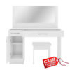 Nevada White Vanity Dressing Table Set