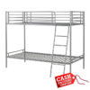 Brandon Single Bunk Bed – Silver Brandon Single Bunk Bed – Silver