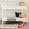 Brandon Single Bunk Bed – White