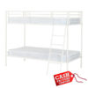 Brandon Single Bunk Bed – White