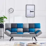 Boston Sofabed Teal/Grey