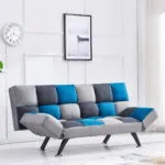 Boston Sofabed Teal/Grey
