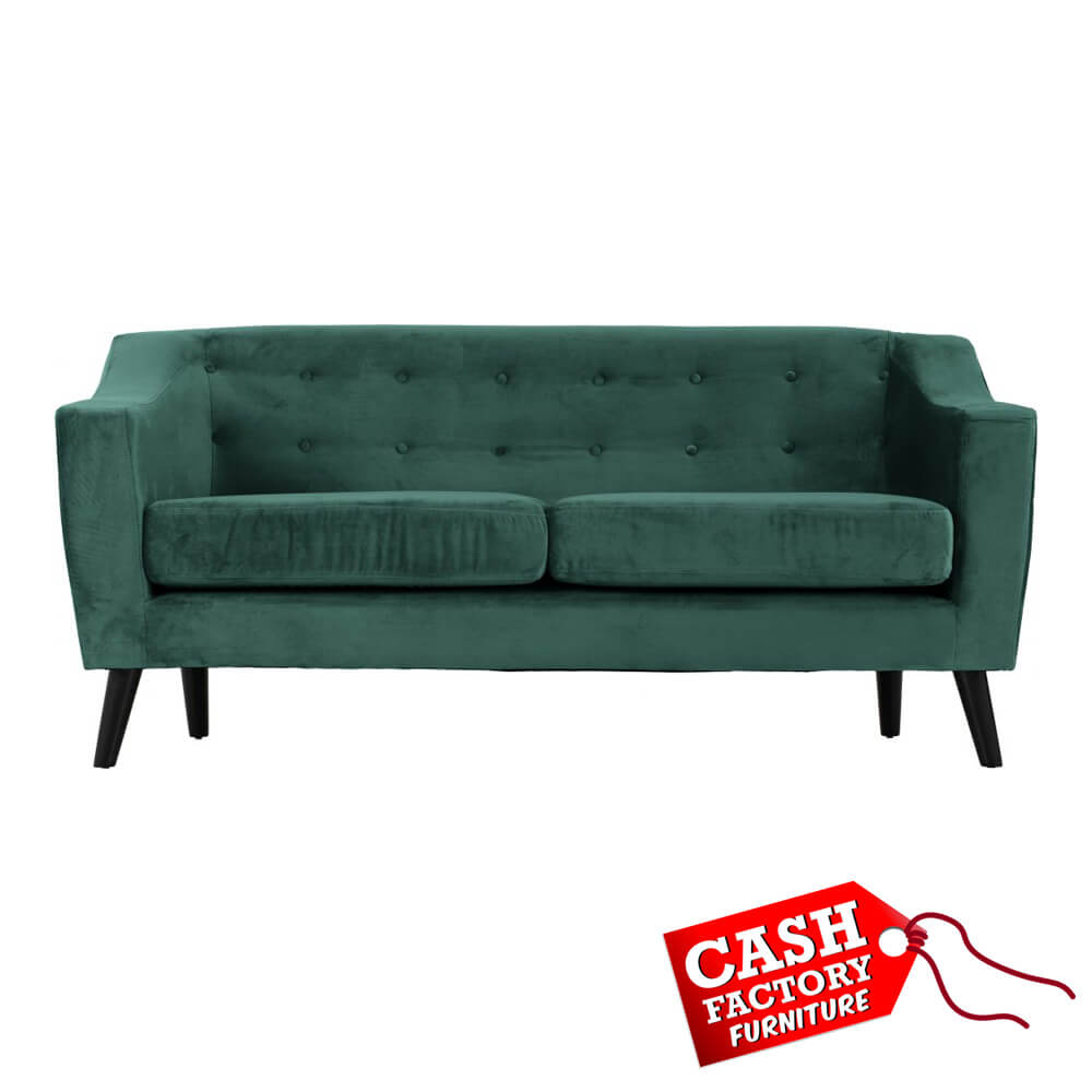 Ashley furniture on sale green sofa