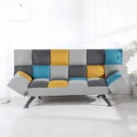 Boston Sofabed Yellow/Blue