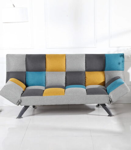 Boston Sofabed Yellow/Blue