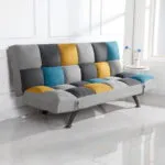 Boston Sofabed Yellow/Blue