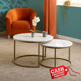 Dallas Round Coffee Table Set