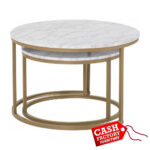 Dallas Round Coffee Table Set