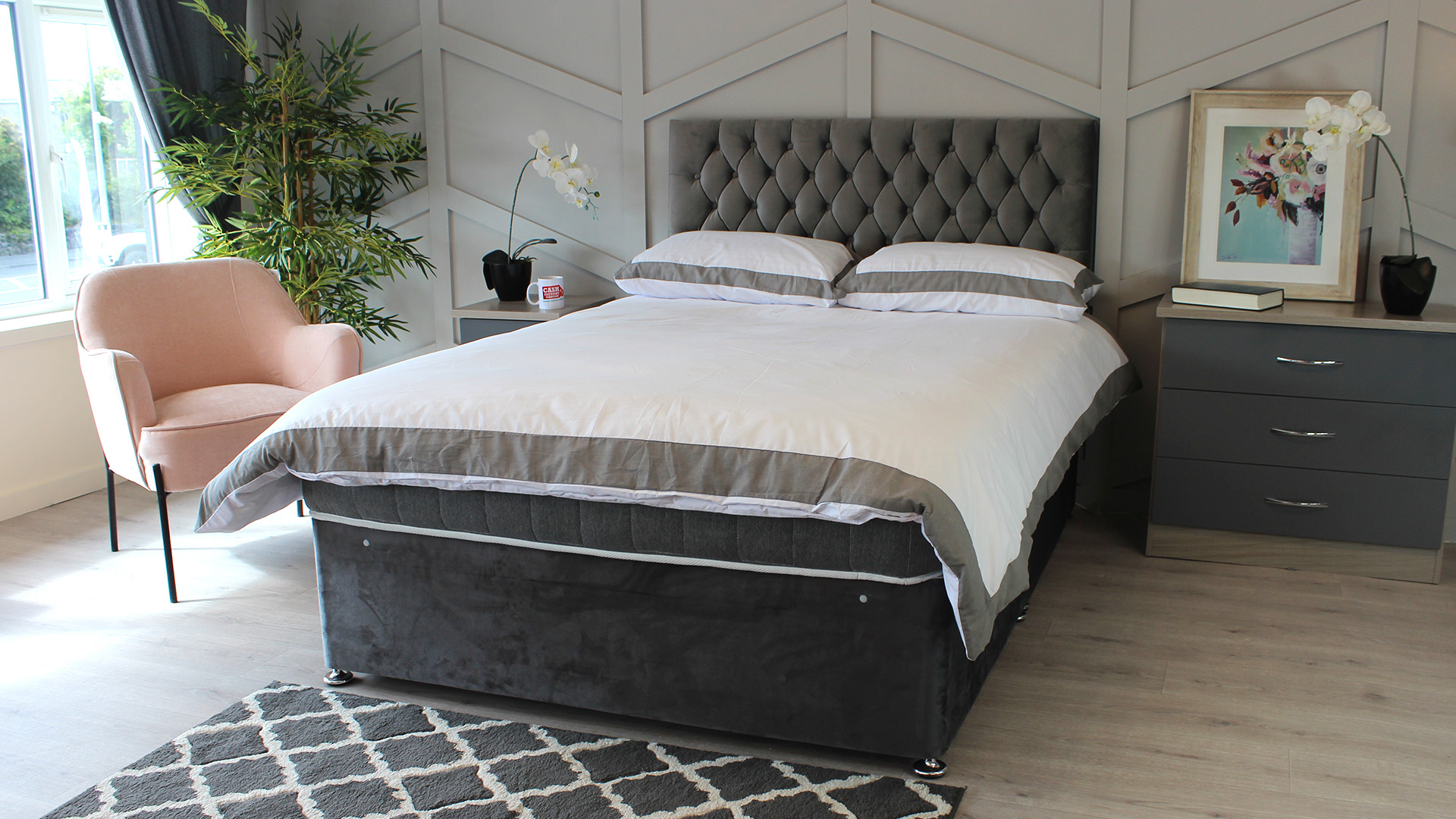 Platinum Full Bed Set