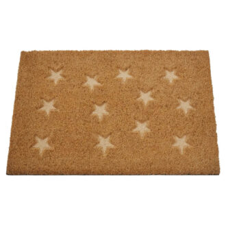 Star Embossed Doormat