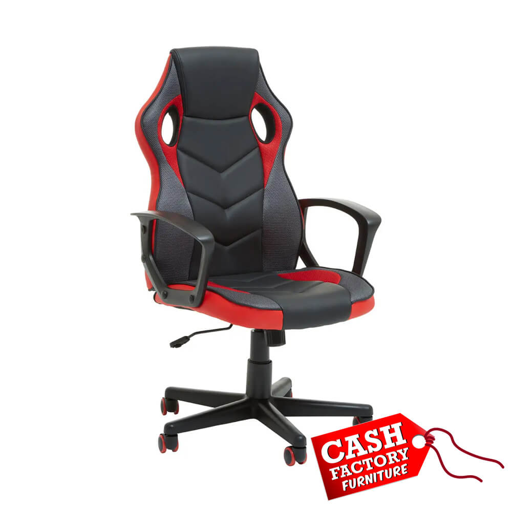 Black Red Home Office Chair