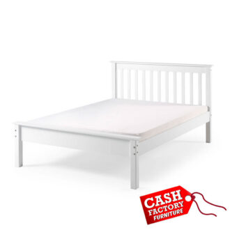 Arizona Double Bedframe White