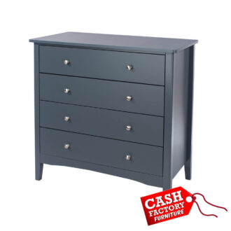 Como Blue 4 Drawer Chest