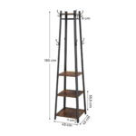 Song Coat Stand With Shelves