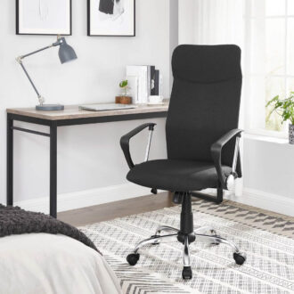 Song High Back Office Chair - Black