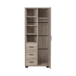 Oliver 1 Door 3 Drawer Wardrobe