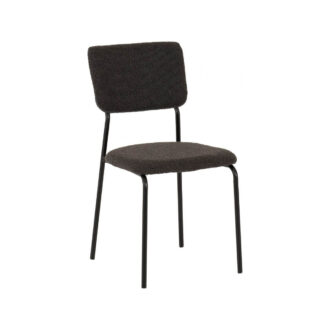 Sheldon Dining Chairs - Grey Boucle