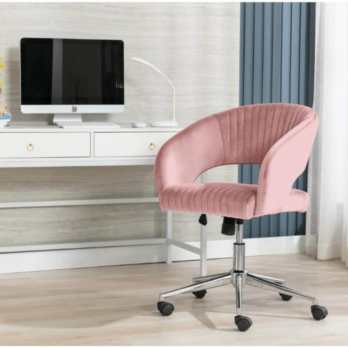 Jaden Office Chair Pink Cash Factory Furniture