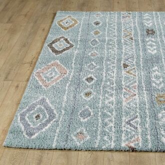 Alaska Aztec Rug - Blue