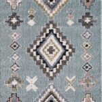 Alaska Geometric Blue Rug