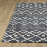 Alaska Grey Aztec Rug