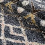 Alaska Grey Aztec Rug
