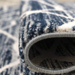 Aspire Abstract Pattern Rug - Navy